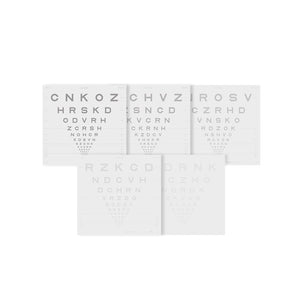 Good-Lite Illuminated Charts Chart(Distance): ESV3000™ and ESC2000™ - ETDRS - Sloan Letter Low Contrast