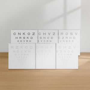 Good-Lite Illuminated Charts Chart(Distance): ESV3000™ and ESC2000™ - ETDRS - Sloan Letter Low Contrast