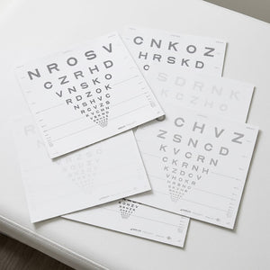 Good-Lite Illuminated Charts Chart(Distance): ESV3000™ and ESC2000™ - ETDRS - Sloan Letter Low Contrast (13ft/4m)