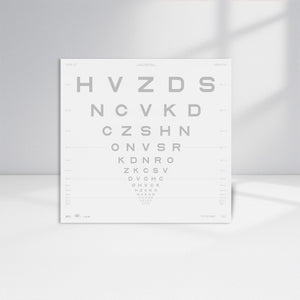 Good-Lite Illuminated Charts Chart(Distance): ESV3000™ and ESC2000™ - ETDRS - Sloan Letter Low Contrast - 2.5% Contrast (13ft/4m)