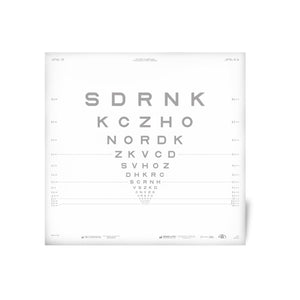Good-Lite Illuminated Charts Chart(Distance): ESV3000™ and ESC2000™ - ETDRS - Sloan Letter Low Contrast - 25% Contrast (10ft/3m)