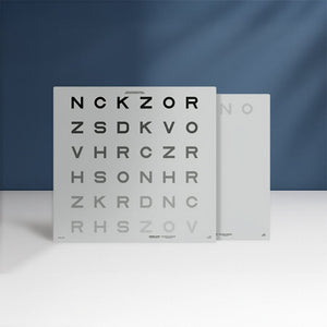 Good-Lite Illuminated Charts Chart(Distance): ESV3000™ and ESC2000™ - Evans Letter Low Contrast Test (ELCT)