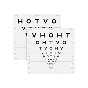 Good-Lite Illuminated Charts Chart(Distance): ESV3000™ and ESC2000™ - HOTV ETDRS