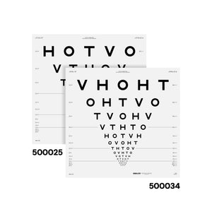 Good-Lite Illuminated Charts Chart(Distance): ESV3000™ and ESC2000™ - HOTV ETDRS (13ft/4m)