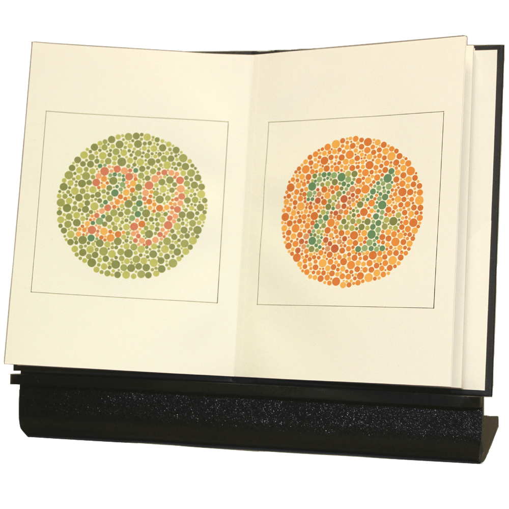 Color Version Eye Check Color Vision Test Booklets Charts - HRR & Ishihara Tests