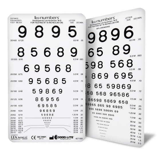 LEA NUMBERS® Low Vision Book – Good-Lite Co