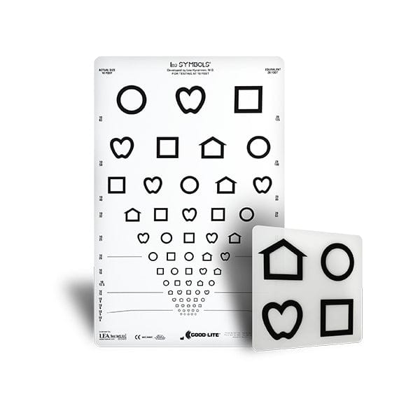Good-Lite LEA® SYMBOLS Proportional Spaced Chart