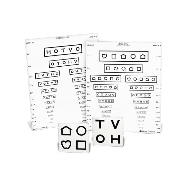 Chart(Distance) LEA SYMBOLS® & HOTV Wall Chart MASSTest Format (10ft