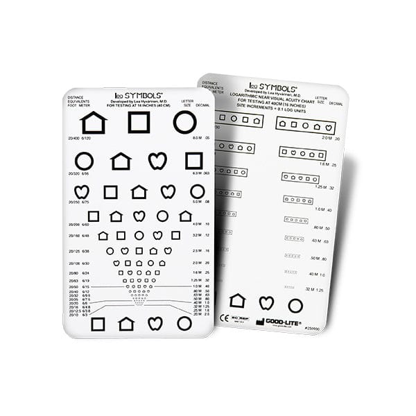 Lea Color Test Card(Pocket): LEA SYMBOLS® Near Vision Card - MASSTest Format (16