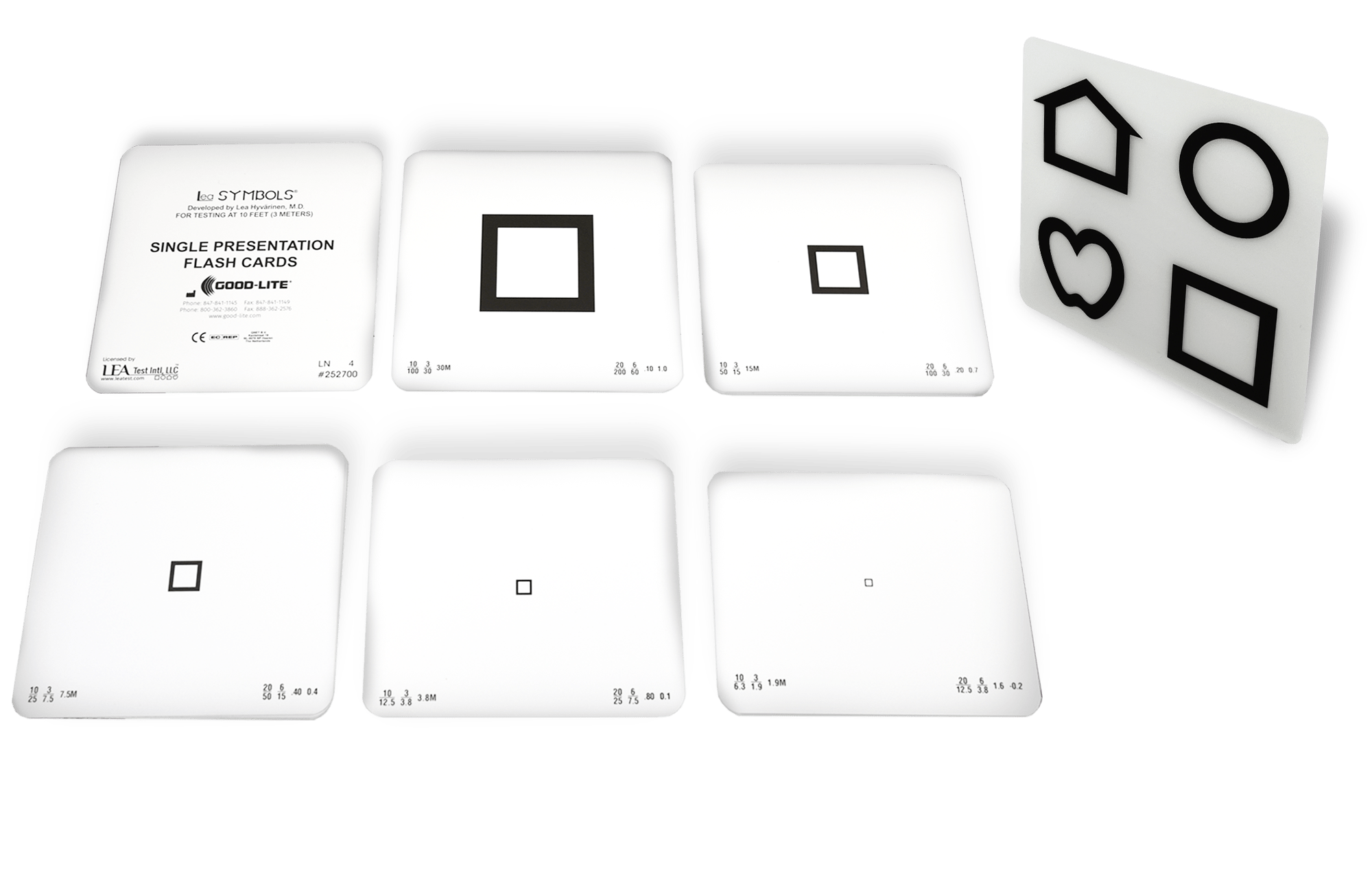 Good-Lite LEA SYMBOLS<sup>®</sup> Single Presentations Flash Card Set