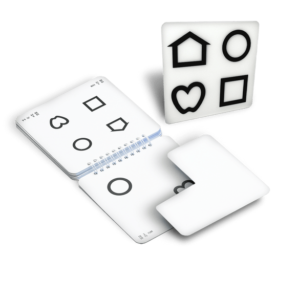 MacGill  Sight Line Screener Flipbook Kit w/LEA Symbols & Sloan