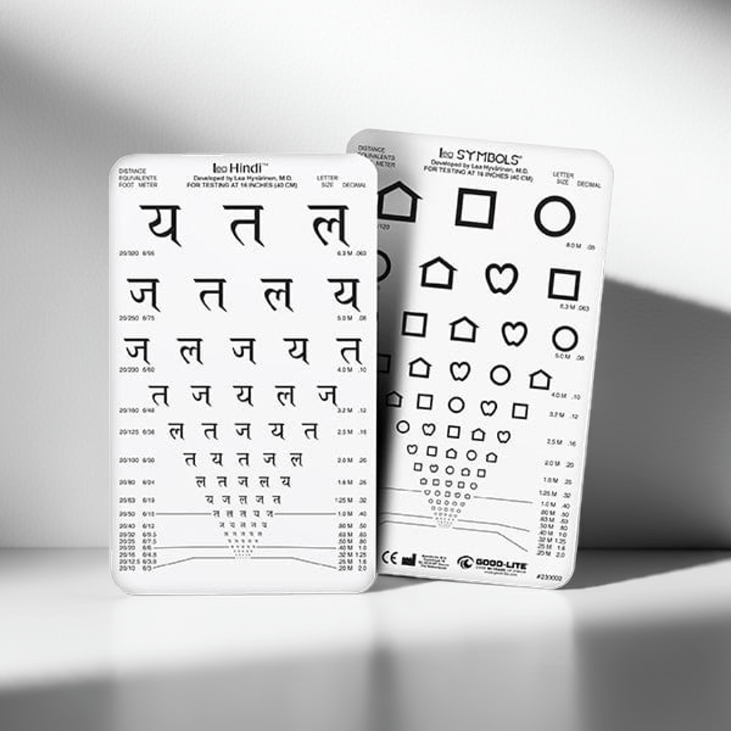Good-Lite LEA® Vision Tests LEA Hindi™/LEA Symbols® Pocket Near Card