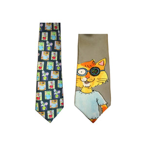 Good-Lite Novelty Items Necktie: Patch Cat