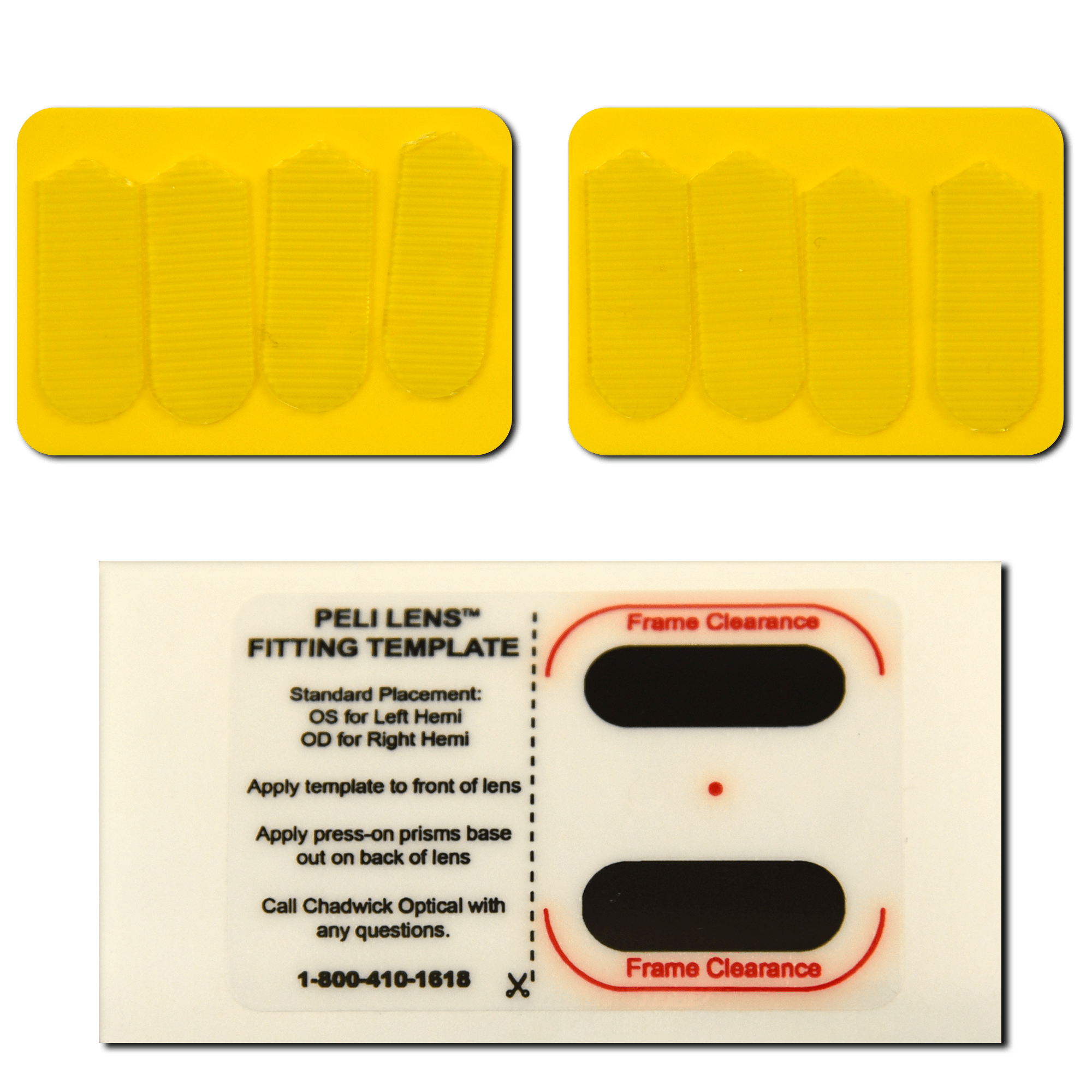 Good-Lite Peli Press-On Bulk Pack (4 Pair)