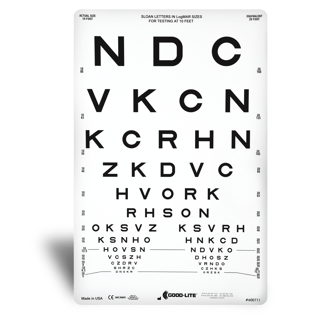 Eye Chart Joseph Pilates 