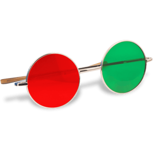 Good-Lite Red/Green Anaglyph Glasses