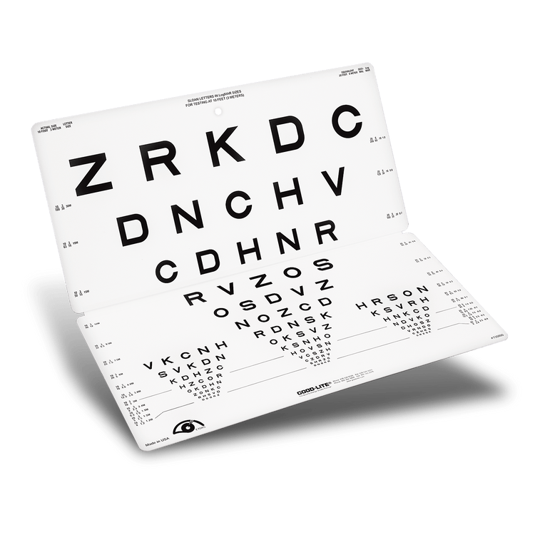 Good-Lite Sloan Letter Folding Eye Chart