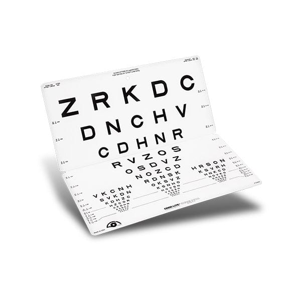 Good-Lite Sloan Letter Folding Eye Chart