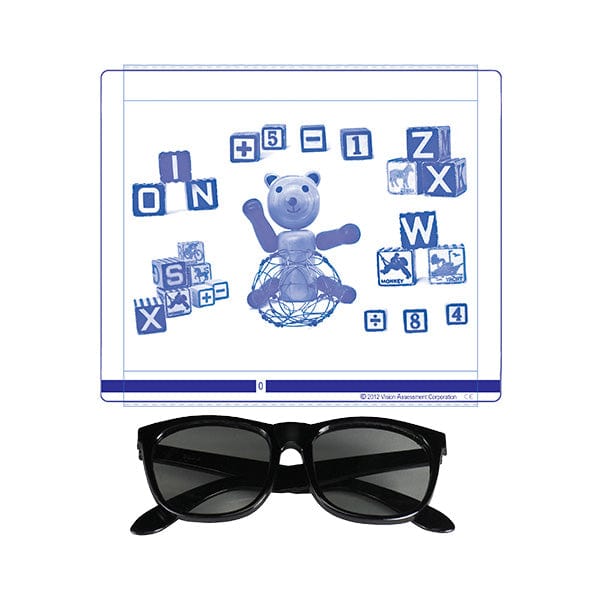 Good-Lite Teddy Bear Polarized Variable Vectograph Vision Therapy System
