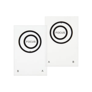 Good-Lite Therapeutic Aids Eccentric Circles: Black-Clear, 1 Pair Eccentric Circles: 1 Pair