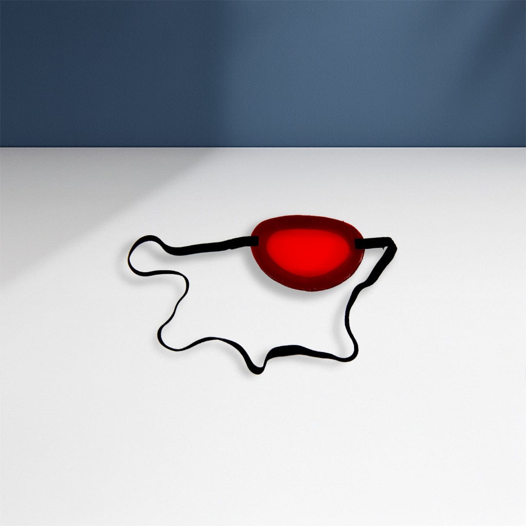 Good-Lite Therapeutic Aids Eye Patch: Red - 2 pack