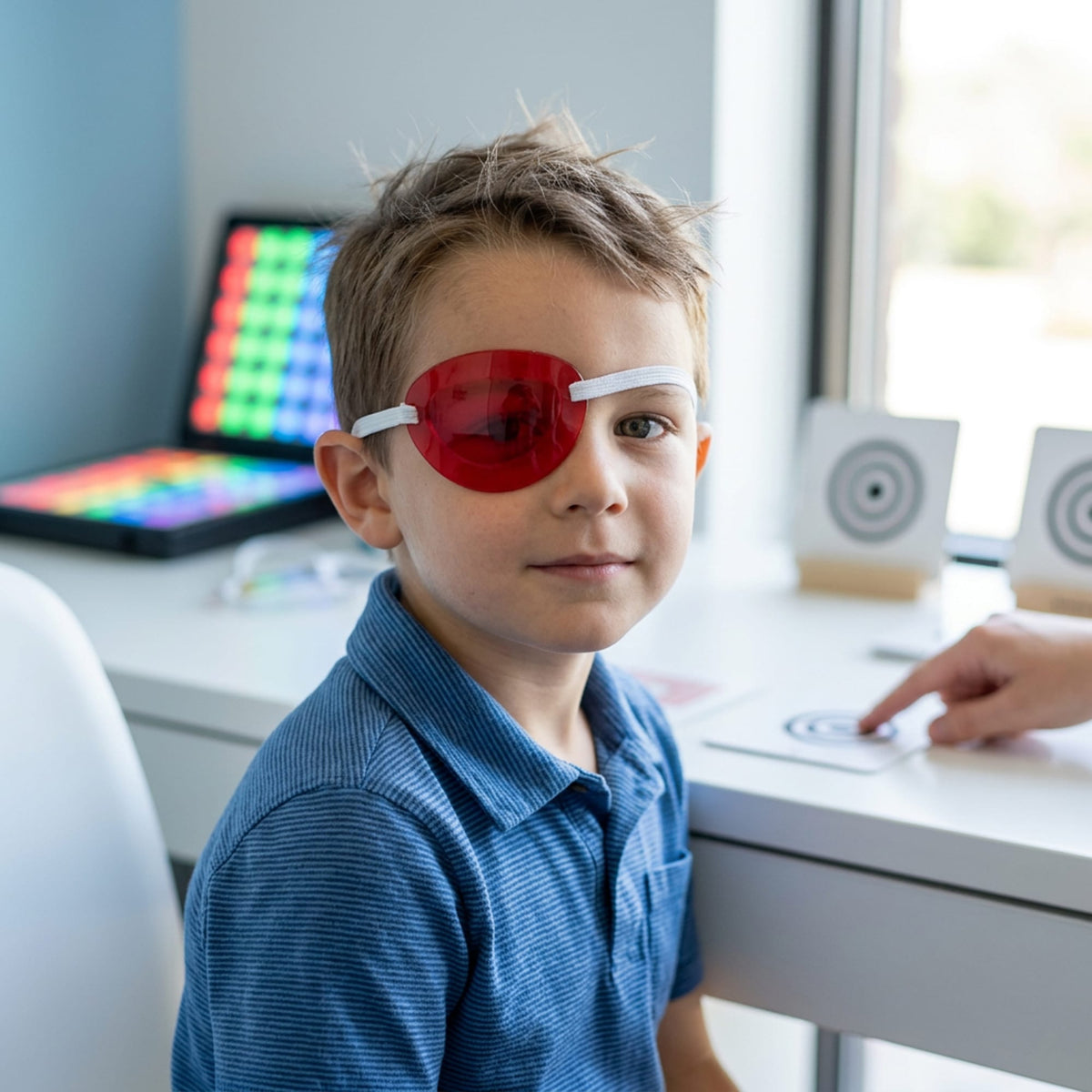 Good-Lite Therapeutic Aids Eye Patch: Red - 2 pack