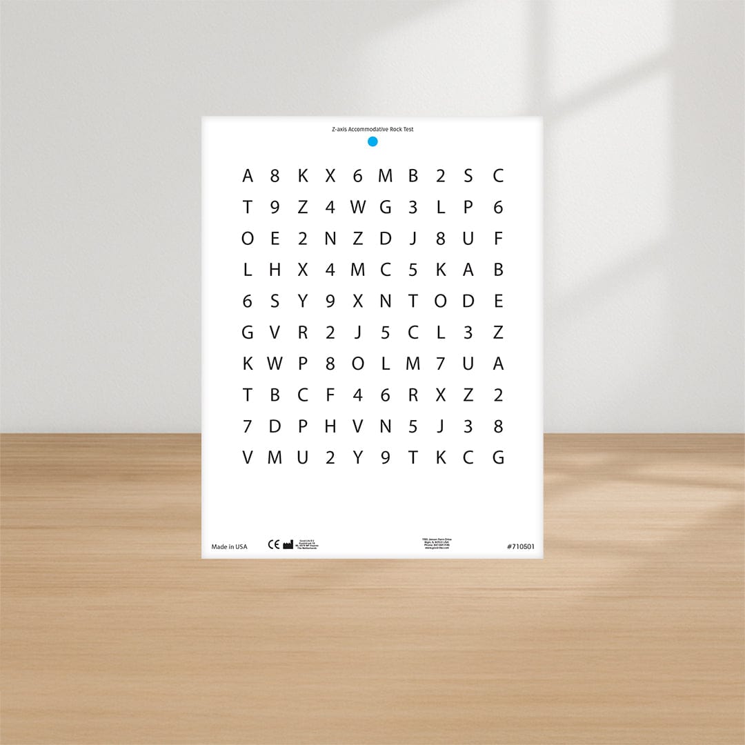 Good-Lite Therapeutic Aids Z-Axis Accommodative Rock Charts