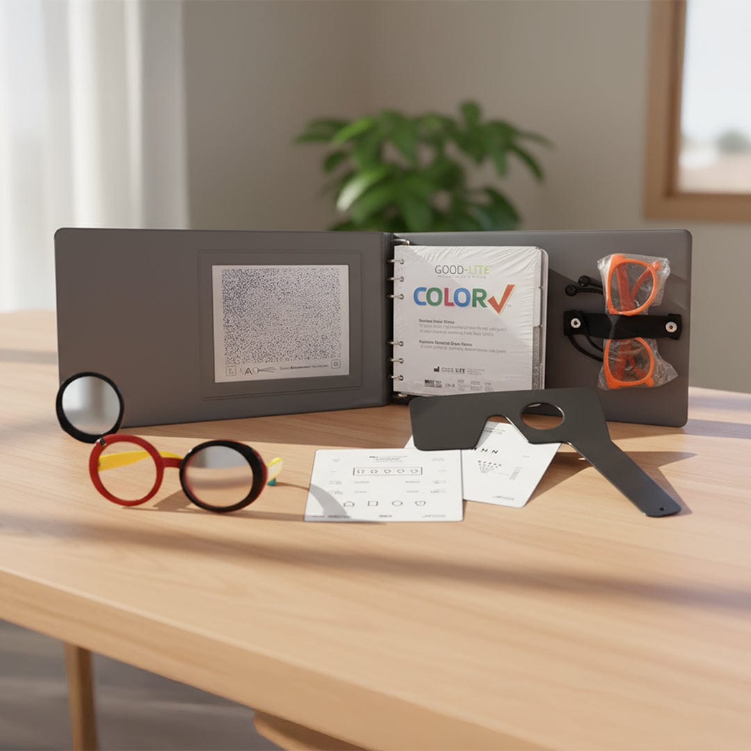 Good-Lite Vision Testing Aids AAPOS: Supplemental Screening Kit - LEA SYMBOLS® and Sloan Letters (10ft/3m)-(16"/40cm)