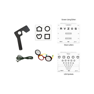 Good-Lite Vision Testing Aids AAPOS: Vision Screening Kit - LEA SYMBOLS® and Sloan Letters (10ft/3m)