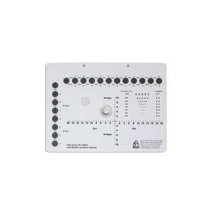 Good-Lite Vision Testing Aids Card(Near): Saladin Near Point Balance Card