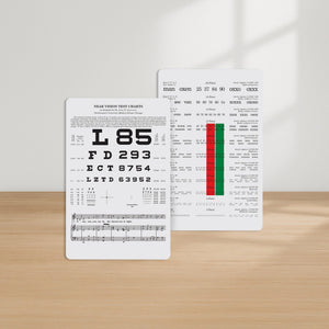 Good-Lite Vision Testing Aids Card(Reading): Lebensohn Double Sided Reading Card (16"/40cm)