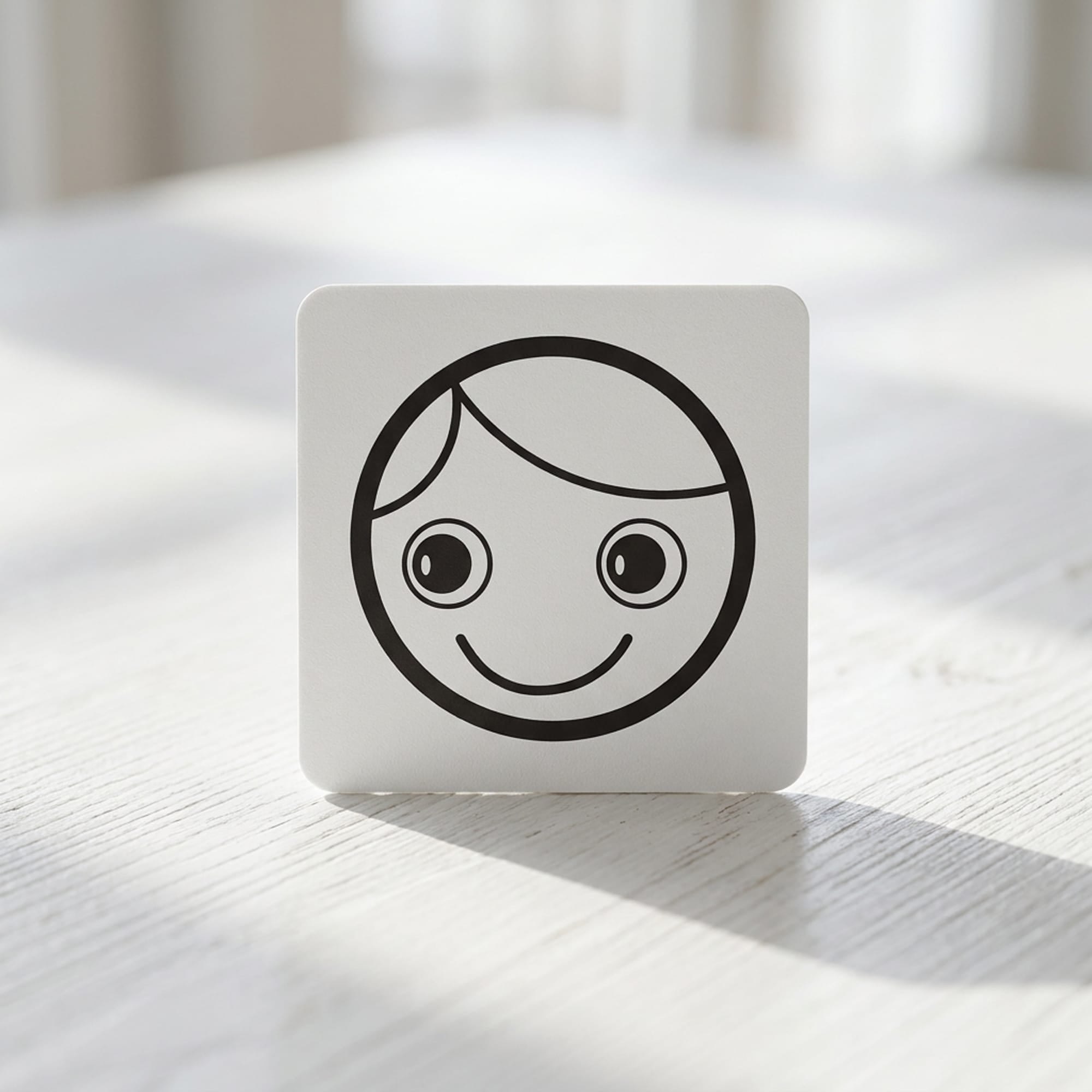 Good-Lite Vision Testing Aids Cards: Hiding Heidi® Low Contrast Face Test