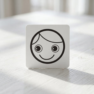 Good-Lite Vision Testing Aids Cards: Hiding Heidi® Low Contrast Face Test