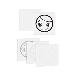 Good-Lite Vision Testing Aids Cards: Hiding Heidi® Low Contrast Face Test - Double Sided Cards: Hiding Heidi® Low Contrast Face Test