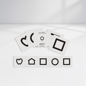 Good-Lite Vision Testing Aids Cards: LEA SYMBOLS® Cards 40M and 60M
