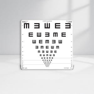 Good-Lite Vision Testing Aids Chart(Distance): LEA SYMBOLS® and Tumbling E Chart Non-Foldable - Set (13ft/4m)-(16.4ft/5m)