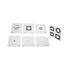 Good-Lite Vision Testing Aids Chart(Distance): LEA SYMBOLS® Single Presentation  Set (10ft/3m)