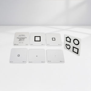 Good-Lite Vision Testing Aids Chart(Distance): LEA SYMBOLS® Single Presentation  Set (10ft/3m)