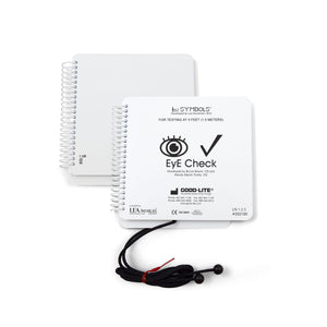 Good-Lite Vision Testing Aids Eye Check: Flip Book - 20/40 - (Book with Cord Only) - used for 252100 (5ft/1.5m)