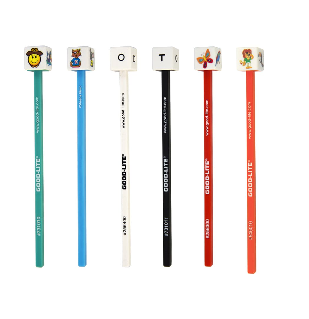 Good-Lite Vision Testing Aids Fixation: Cube - Good-Lite, 2 with LEA®, Set of 6 Fixation: Cube with Pictures