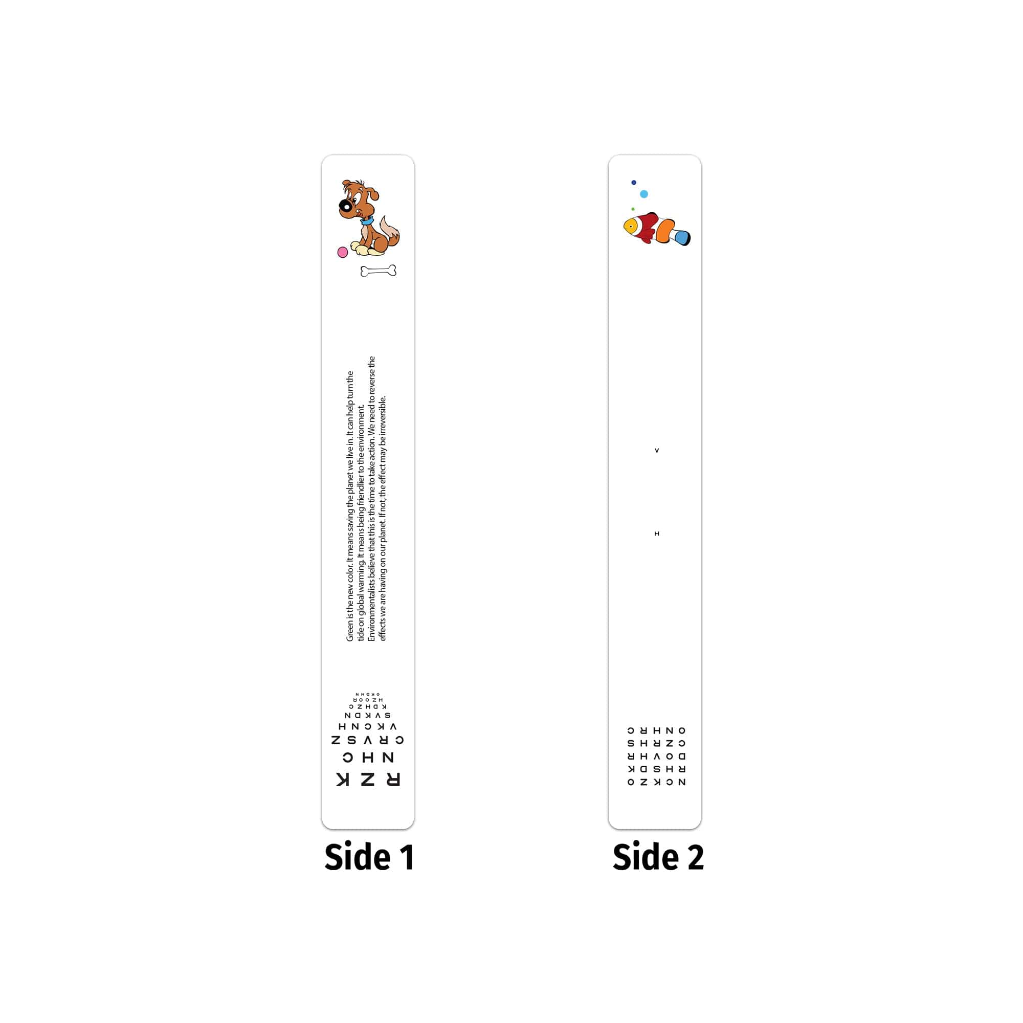 Good-Lite Vision Testing Aids Fixation: Stick - Fish and Dog Stick '1'
