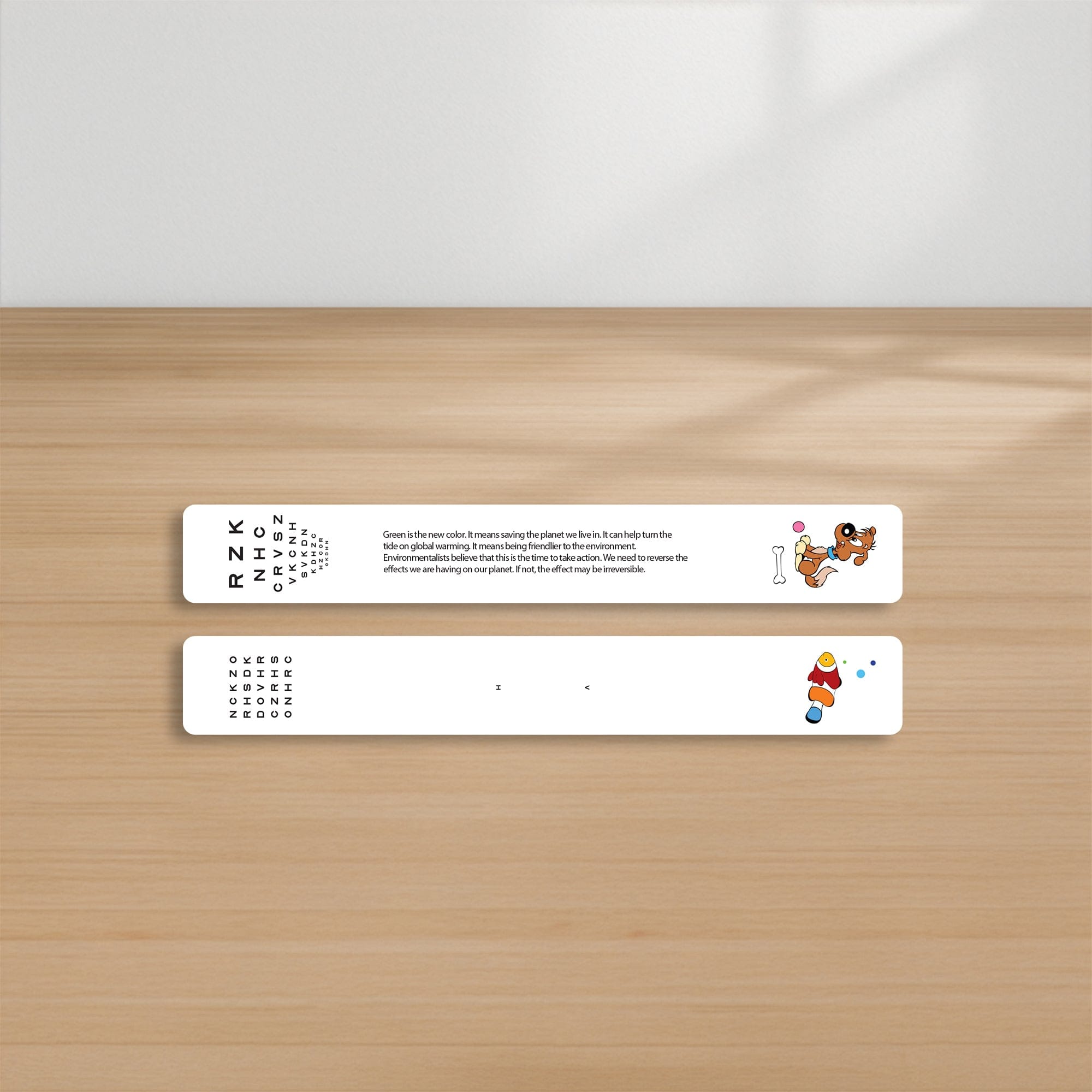 Good-Lite Vision Testing Aids Fixation: Stick - Fish and Dog Stick '1'