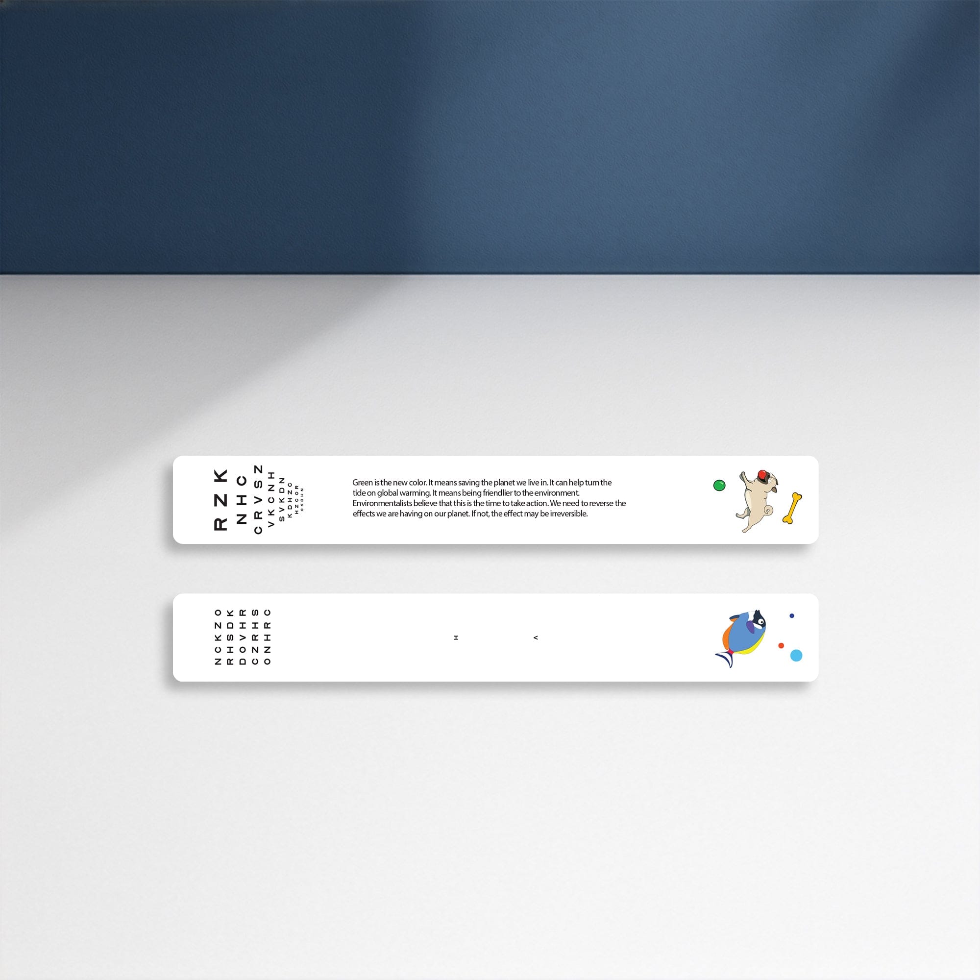 Good-Lite Vision Testing Aids Fixation: Stick - Fish and Dog Stick '2'