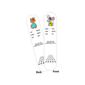 Good-Lite Vision Testing Aids Fixation: Stick - Patch Cat - Set of 3