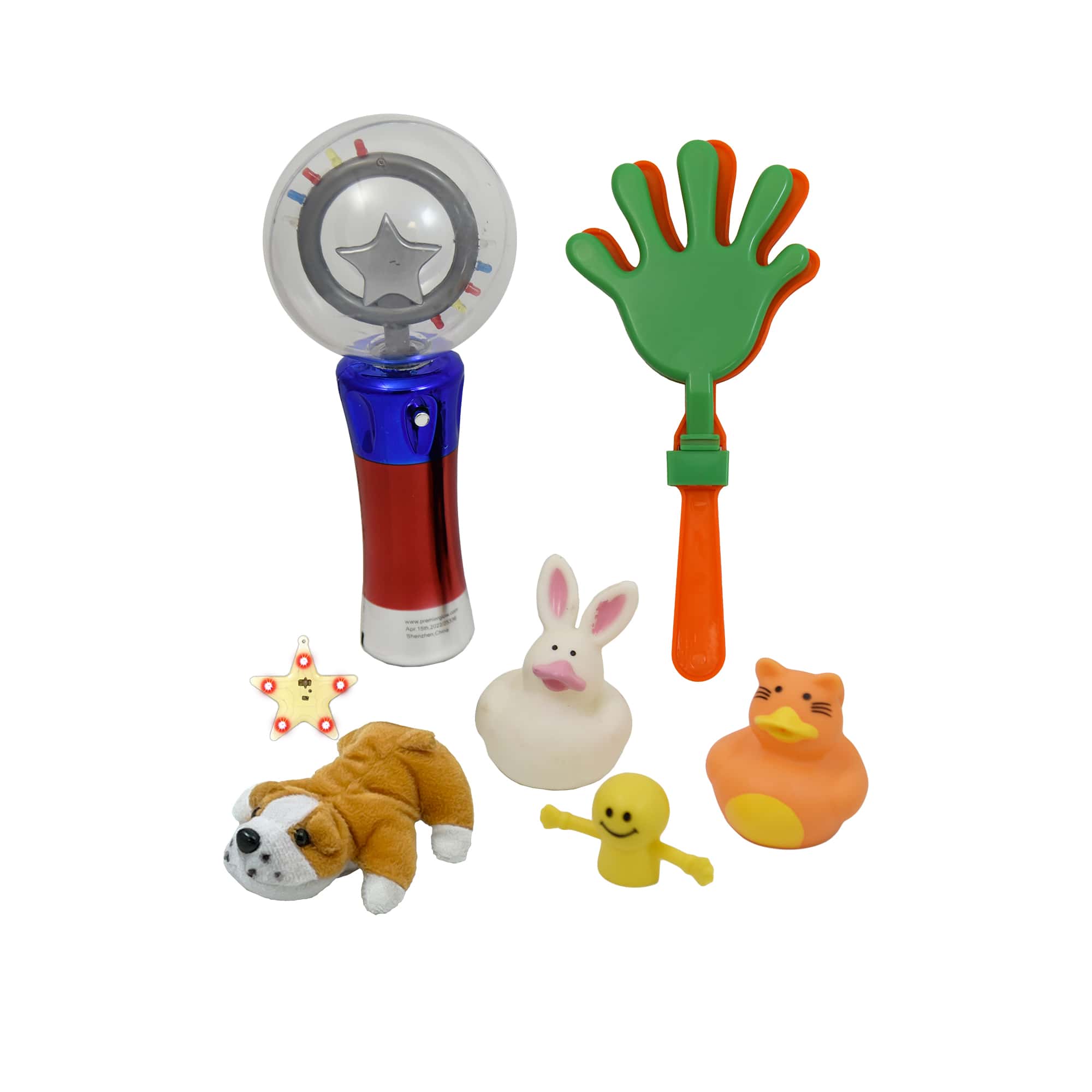 Good-Lite Vision Testing Aids Fixation: Toys - Bag of Noisemakers and Light-Up