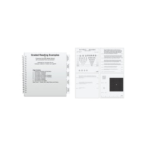 Good-Lite Vision Testing Aids Flip Book: Graded Near Vision Reading Book - LEA SYMBOLS® and LEA NUMBERS® - English (16"/40cm) Flip Book: Graded Near Vision Reading Book - LEA SYMBOLS® and LEA NUMBERS®