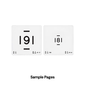 Good-Lite Vision Testing Aids Flip Book: LEA NUMBERS® 50% Crowding Bars Book (10ft/3m)
