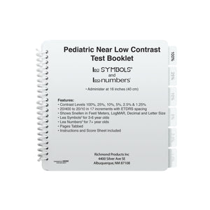 Good-Lite Vision Testing Aids Flip Book: LEA SYMBOLS® & LEA NUMBERS® - Pediatric Near Vision Low Contrast Book (16"/40cm)