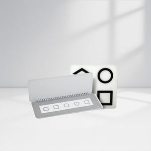 Good-Lite Vision Testing Aids Flip Book: LEA SYMBOLS® Low Contrast Test - 10M Symbols