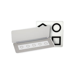 Good-Lite Vision Testing Aids Flip Book: LEA SYMBOLS® Low Contrast Test - 10M Symbols - Mixed Order Flip Book: LEA SYMBOLS® Low Contrast Test - 10M Symbols